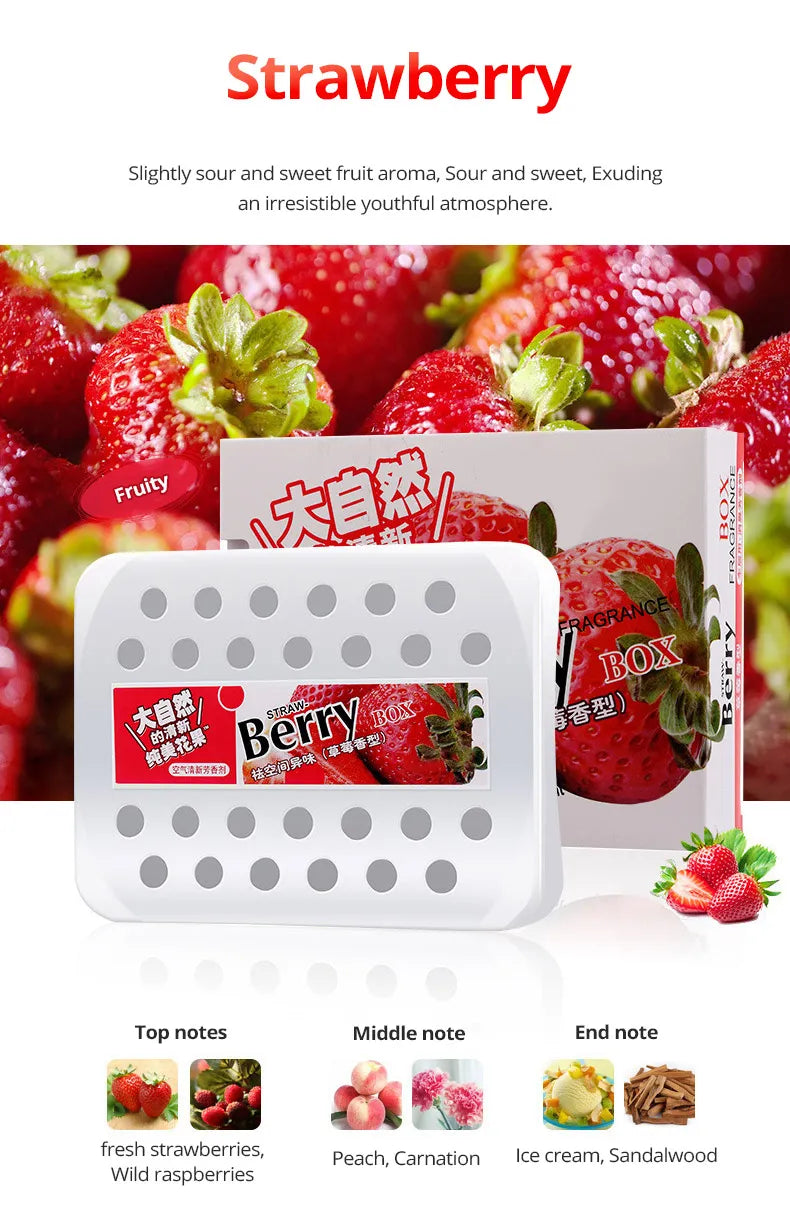 Air Freshener Gel Car Perfume Lasting Air Freshener Vehicle Freshener Solid Balm