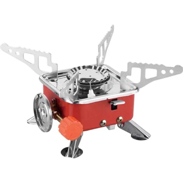Compact Portable Camping Stove with Folding Design