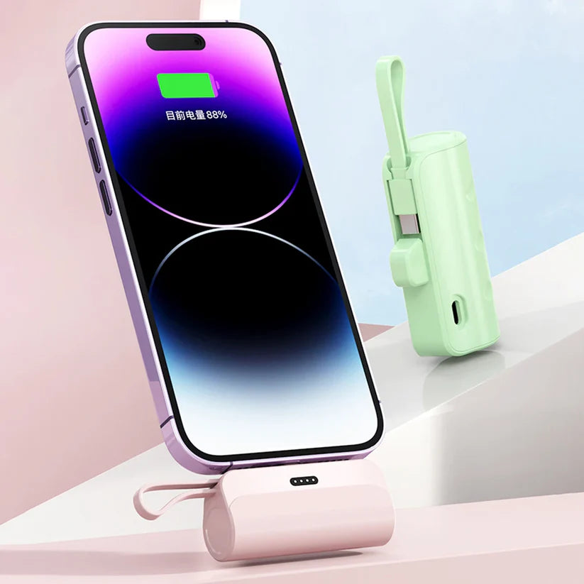 Mini 5000mAh Pocket Power Bank