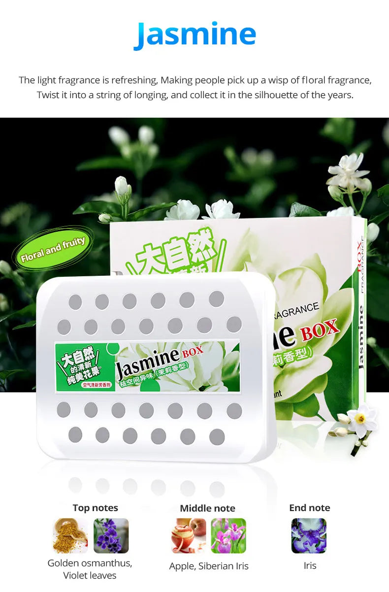 Air Freshener Gel Car Perfume Lasting Air Freshener Vehicle Freshener Solid Balm