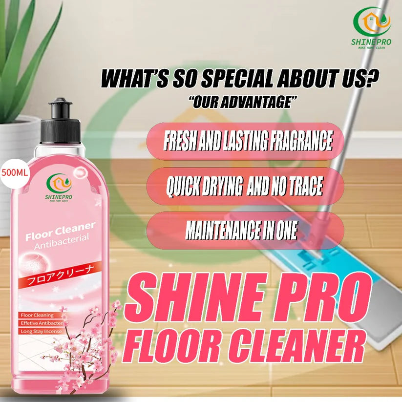 ShinePro Floor Cleaner 500ml 100% Effective Antibacterial