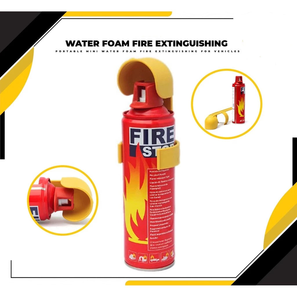 Fire Extinguisher for House/Car/Office Emergency Portable Emergency Mini Car Stop Fire Extinguisher