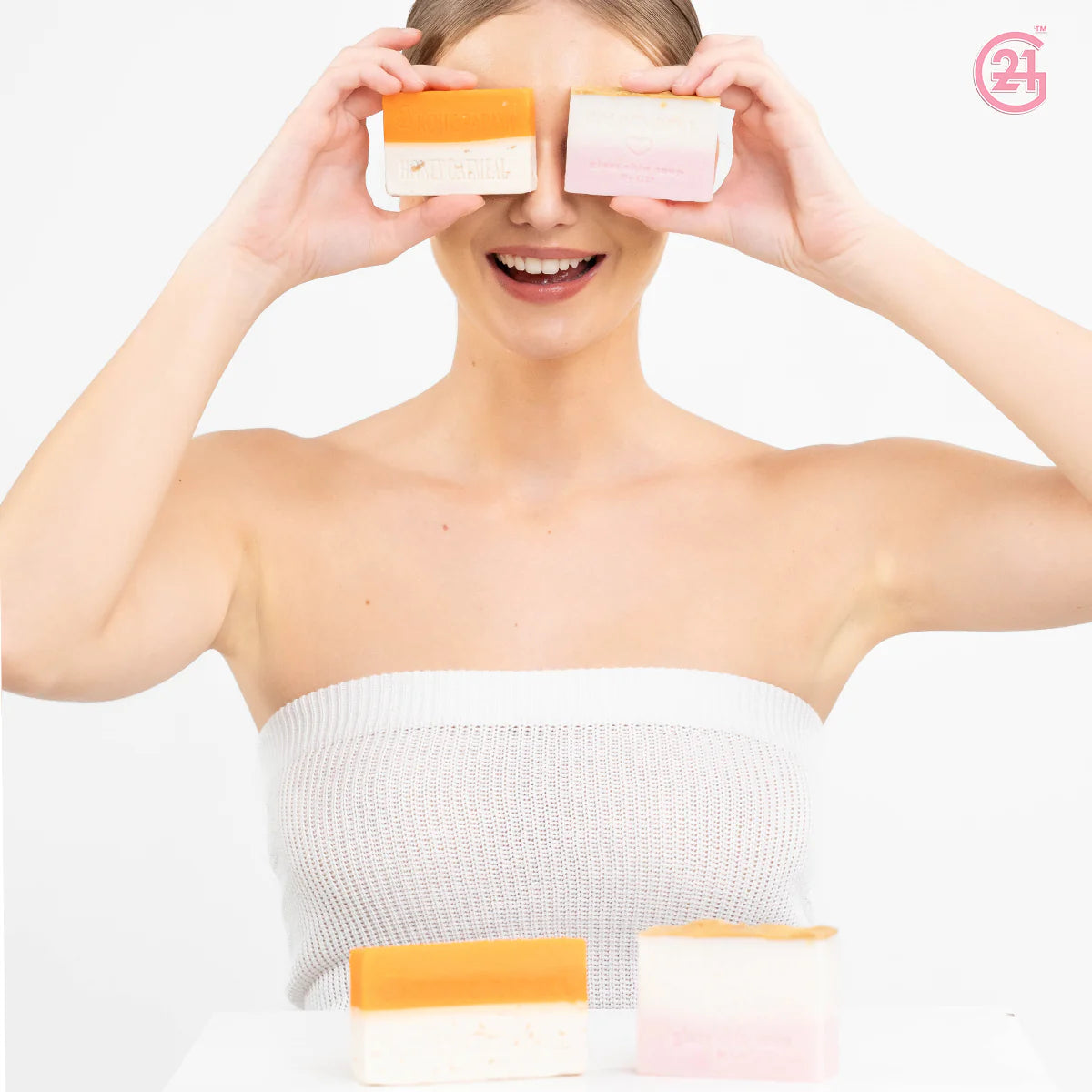G21 Mini DUO SOAP - Kojic Papaya & Honey Oatmeal