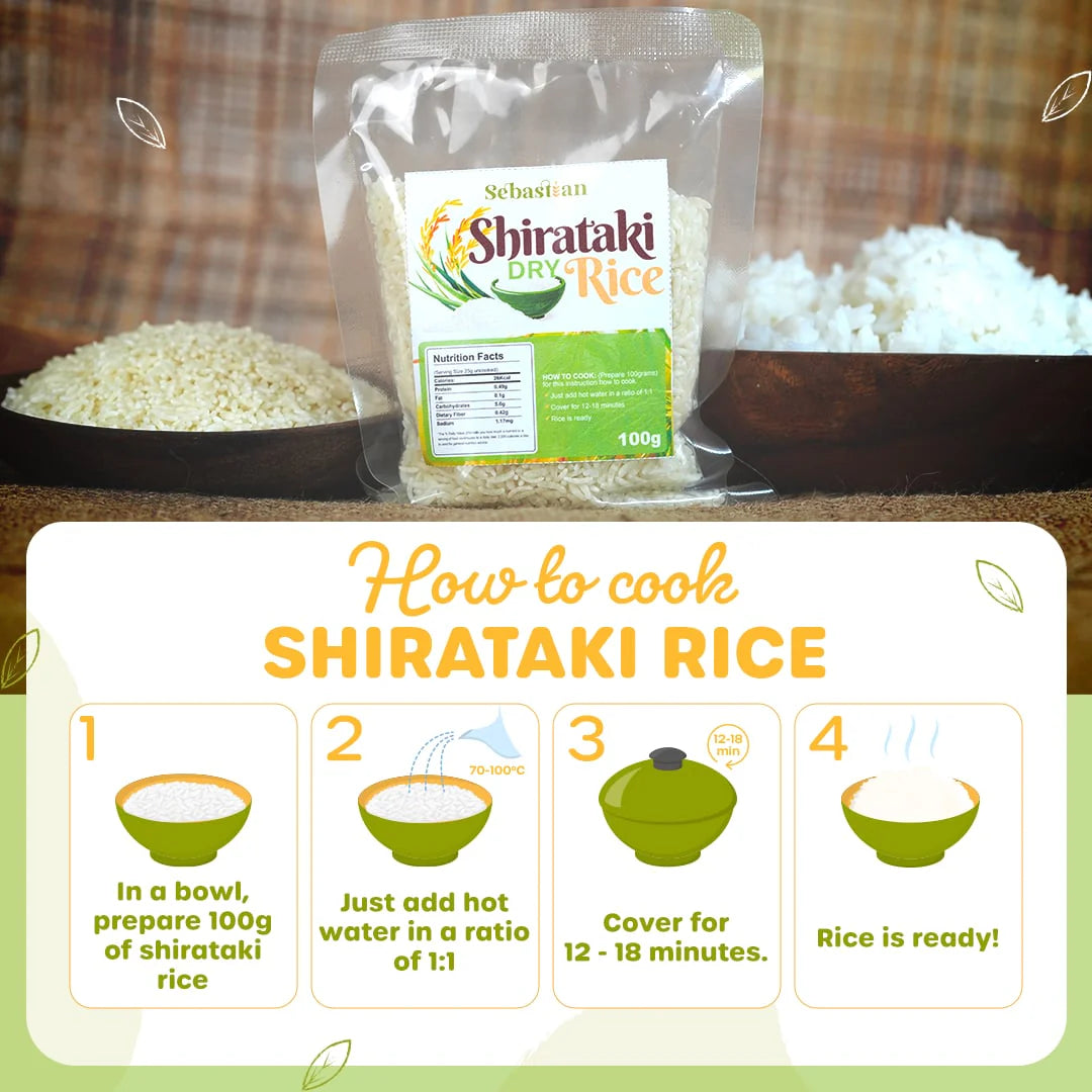 Authentic Shirataki Rice