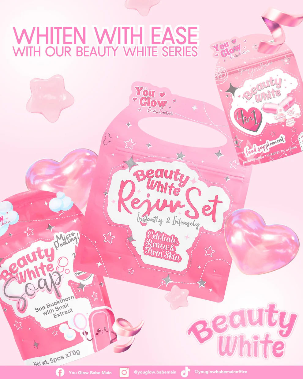 YOU GLOW BABE BEAUTY WHITE REJUV SET
