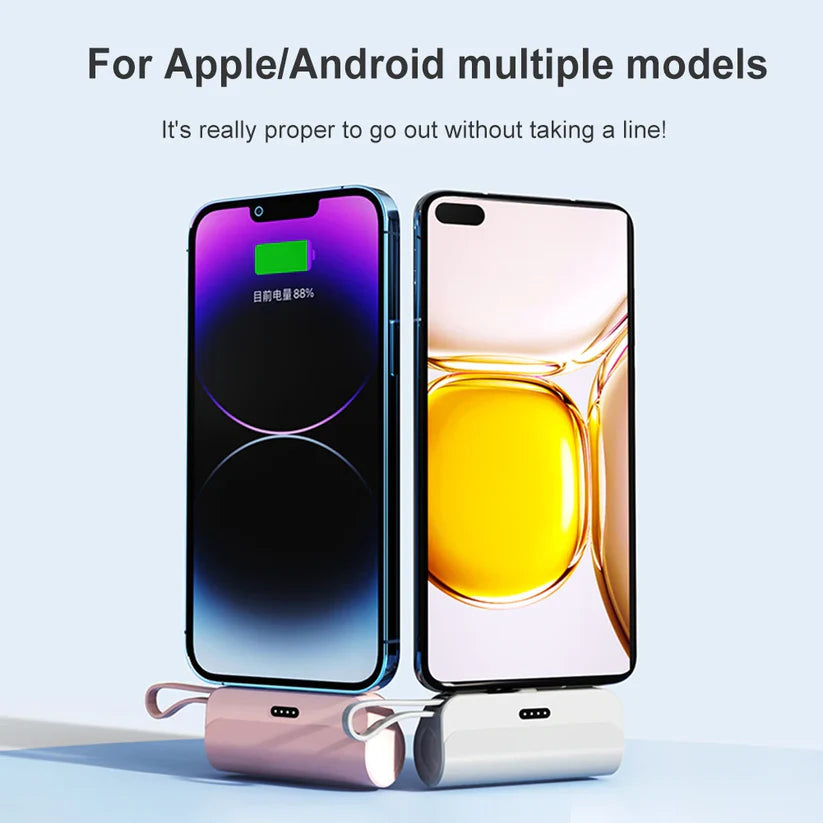 Mini 5000mAh Pocket Power Bank