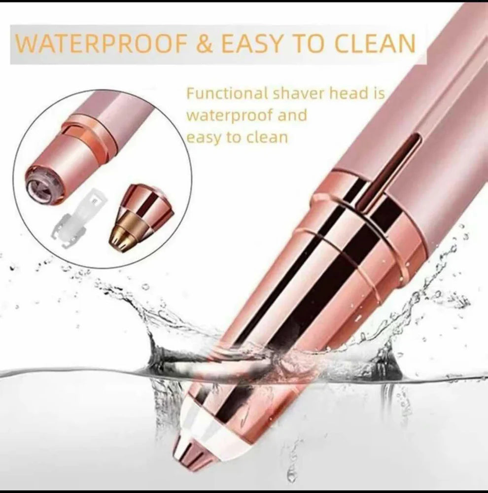 Electric Eyebrow Trimmer Pen Rechargeable Remover painless Razor Eyebrow Epilator Shaver