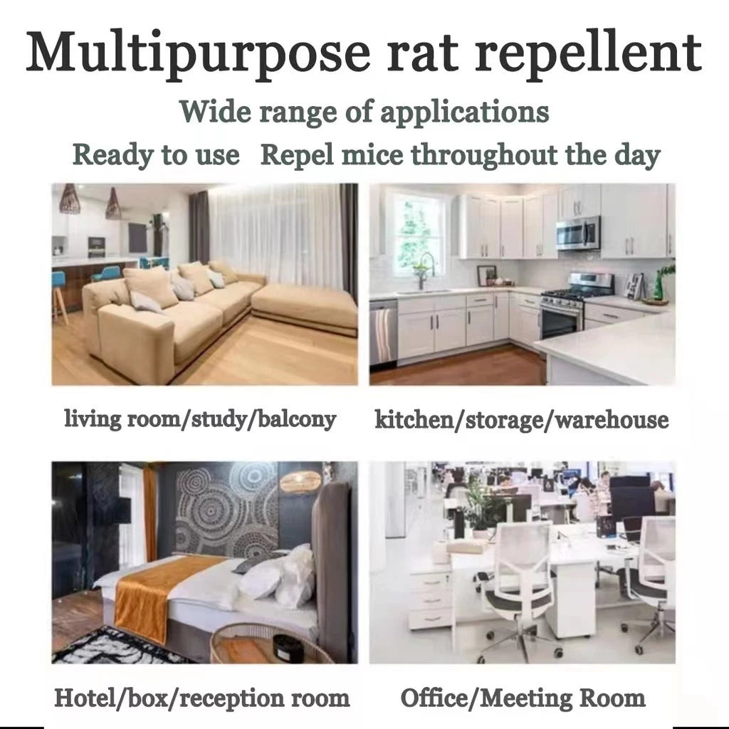 Rat Repellent Spray 500ml- Non-Toxic Formula for Safe Pest Control