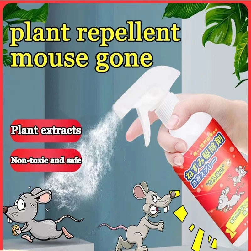 Rat Repellent Spray 500ml- Non-Toxic Formula for Safe Pest Control