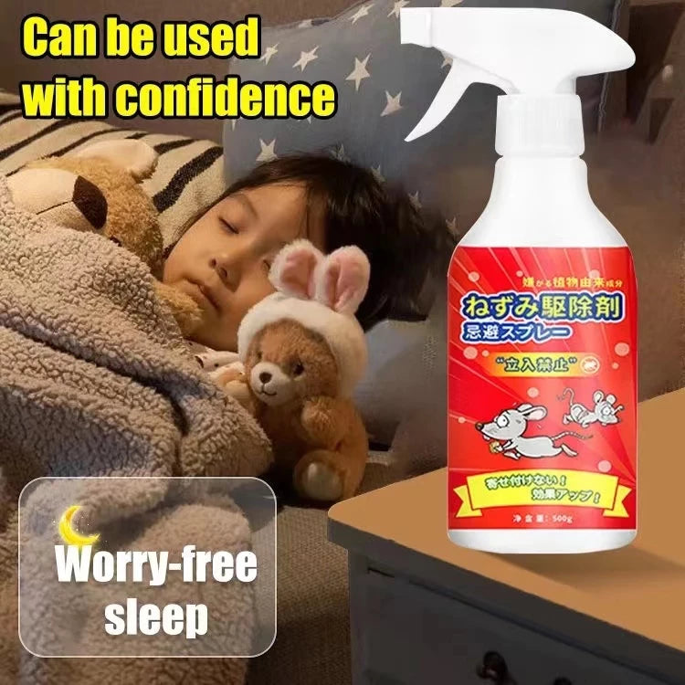 Rat Repellent Spray 500ml- Non-Toxic Formula for Safe Pest Control