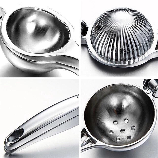 NO.1☆Stainless Steel Lemon Clip Manual Juicer Fruit Squeezer