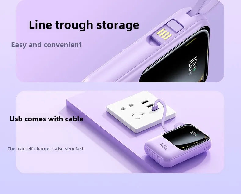 Power Bank Fast Charging 10000 mah Large Capacity Portable