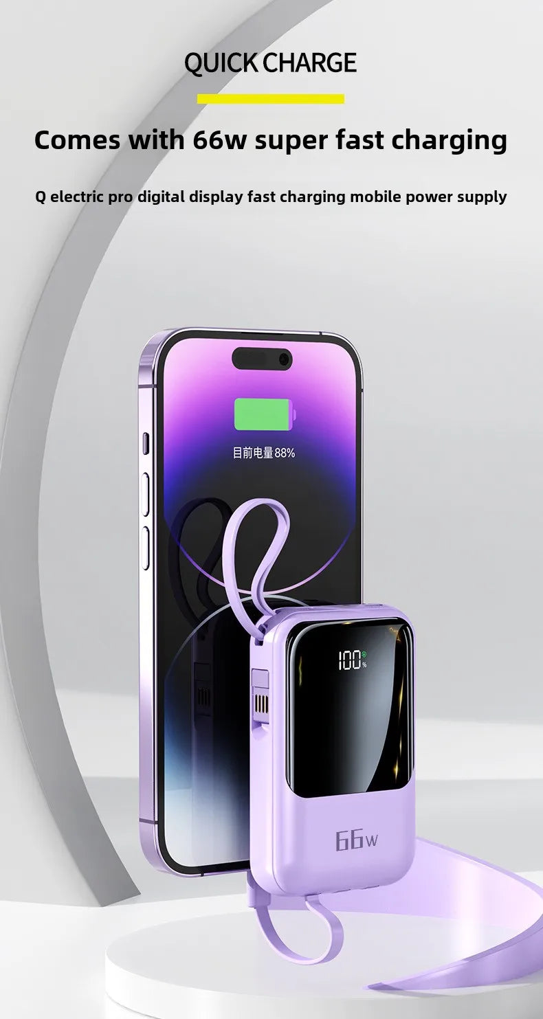 Power Bank Fast Charging 10000 mah Large Capacity Portable