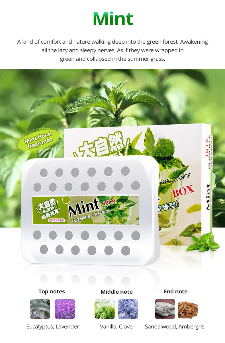 Air Freshener Gel Car Perfume Lasting Air Freshener Vehicle Freshener Solid Balm