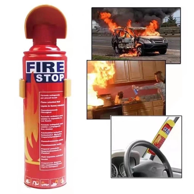 Fire Extinguisher for House/Car/Office Emergency Portable Emergency Mini Car Stop Fire Extinguisher