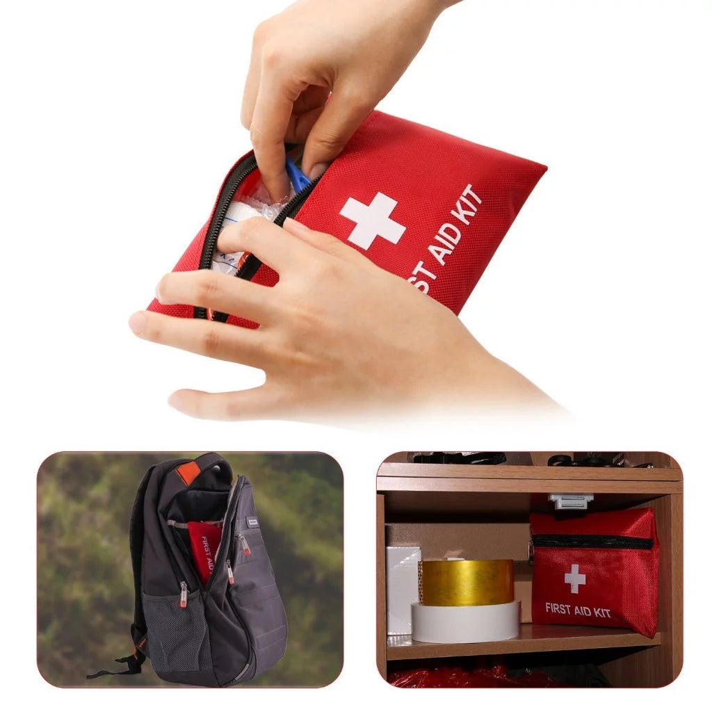 First Aid Kit for Travel and Home Emergencies Complete Emergency Kit Outdoor Car Home Medical Kit