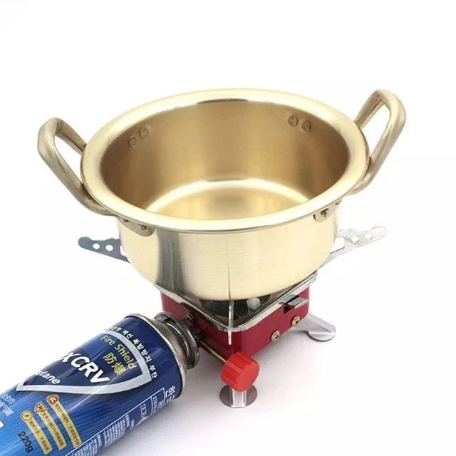 Compact Portable Camping Stove with Folding Design