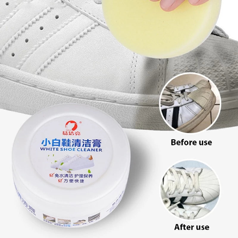 BUY 1 TAKE 2 White Shoe Cleaning Paste Multi-Purpose Shoe Wipes Cleaner Easy To Carry Cleaning Cream