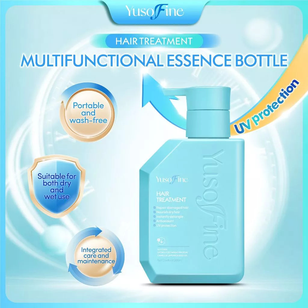 Yusofine All-in-1 Conditioner Serum Repair Damaged Hair Anti-Frizz Instant Soft & Shiny 200ML