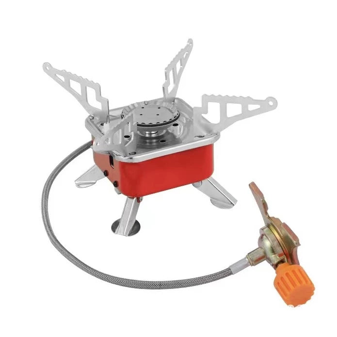 Compact Portable Camping Stove with Folding Design