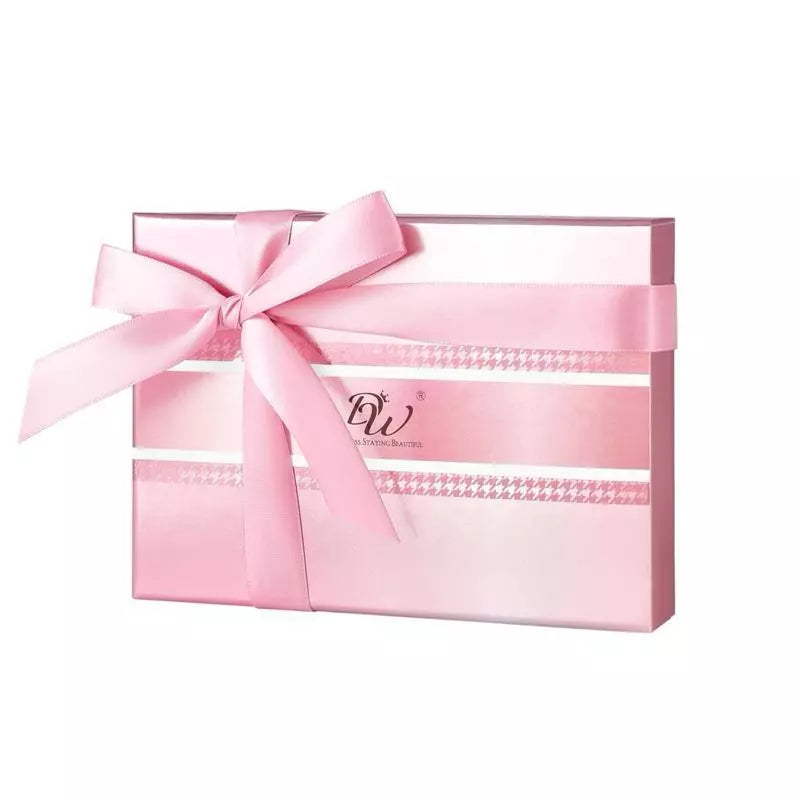 DW 4in1 Advanced Gift Set Girl Makeup Set 【Perfume & Lip Balm & Lipstick & BB Cushion】