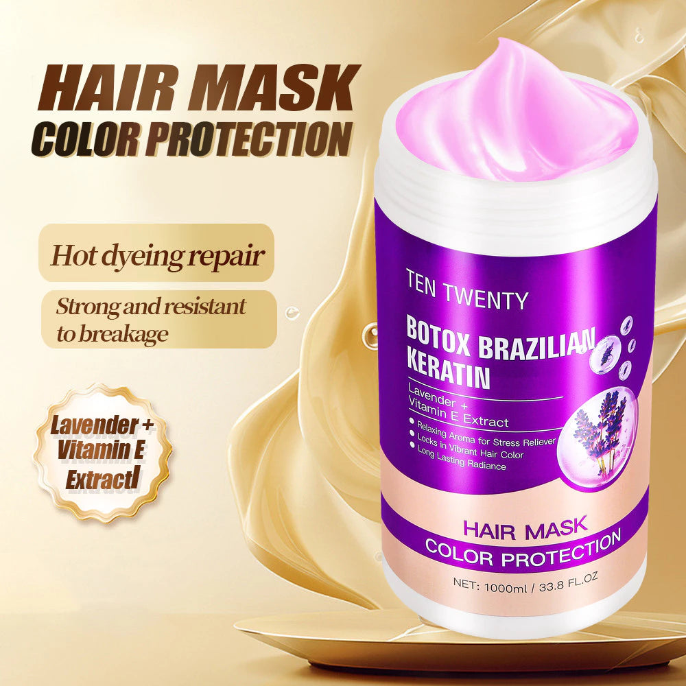 TEN TWENTY Botox Keratin Hair Mask Treatment Damage Frizzy Maintenance Moisture Anti Hair Loss