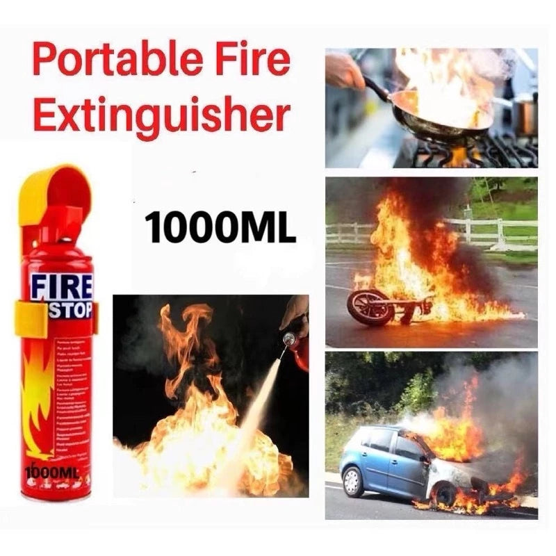Fire Extinguisher for House/Car/Office Emergency Portable Emergency Mini Car Stop Fire Extinguisher