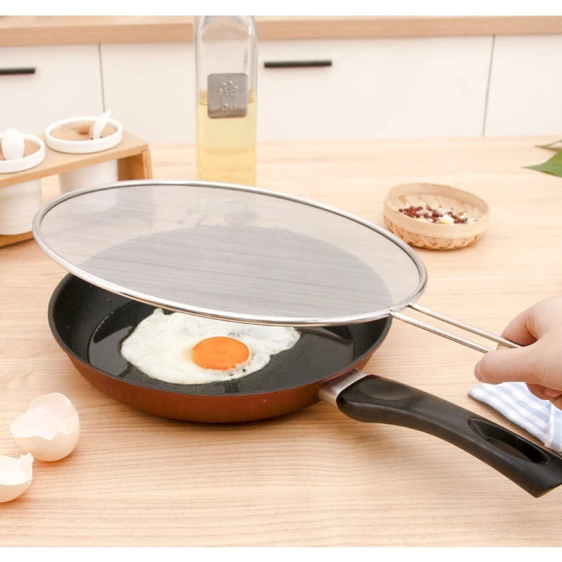 Stainless Steel Splash Shield for Cooking