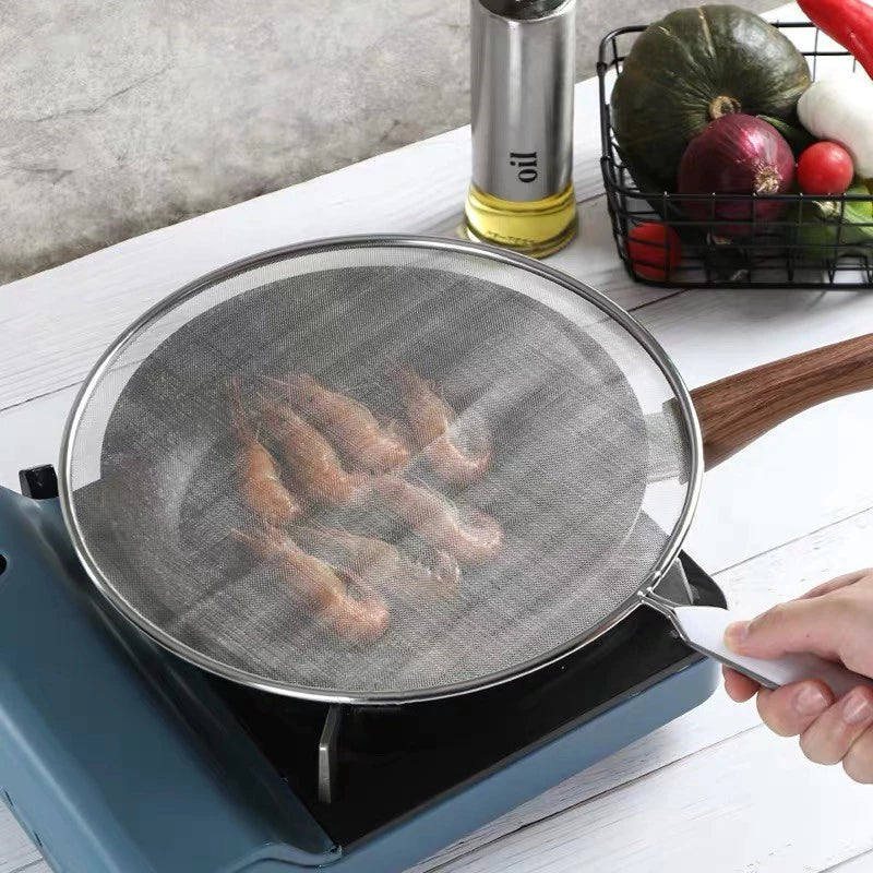 Stainless Steel Splash Shield for Cooking