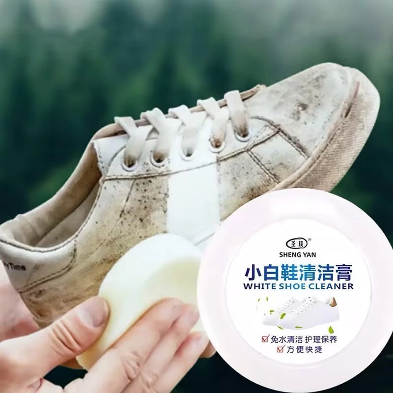 BUY 1 TAKE 2 White Shoe Cleaning Paste Multi-Purpose Shoe Wipes Cleaner Easy To Carry Cleaning Cream