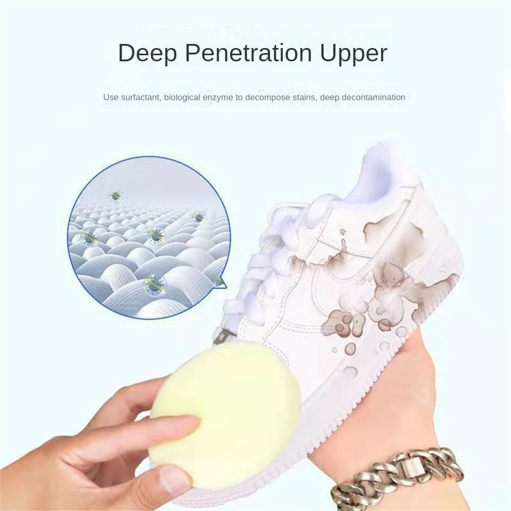 BUY 1 TAKE 2 White Shoe Cleaning Paste Multi-Purpose Shoe Wipes Cleaner Easy To Carry Cleaning Cream
