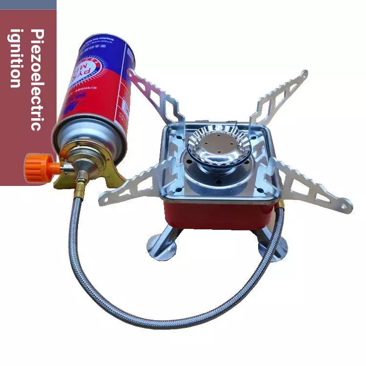 Compact Portable Camping Stove with Folding Design