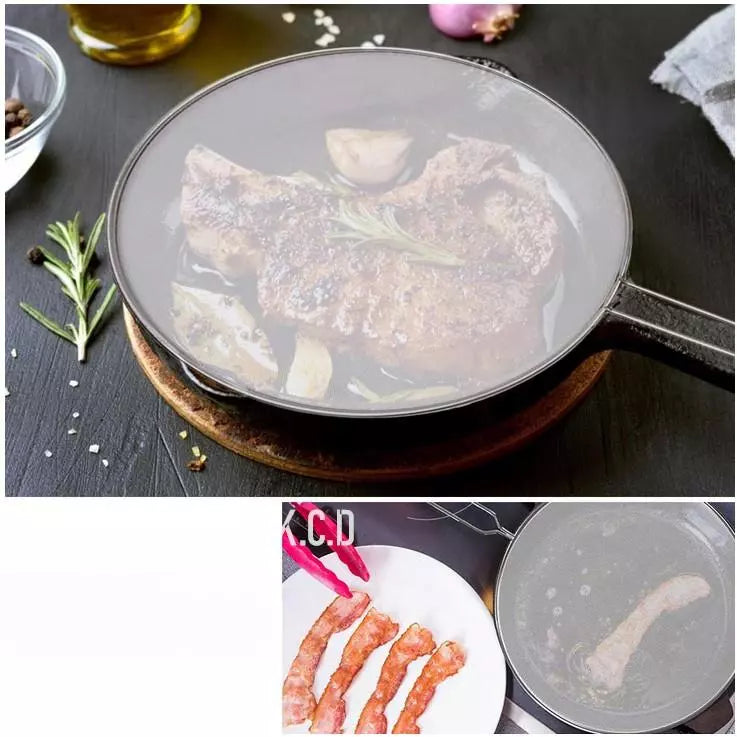 Stainless Steel Splash Shield for Cooking