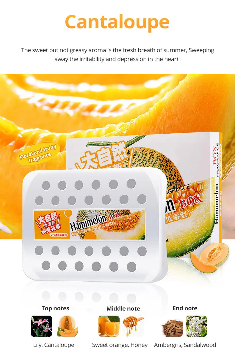 Air Freshener Gel Car Perfume Lasting Air Freshener Vehicle Freshener Solid Balm