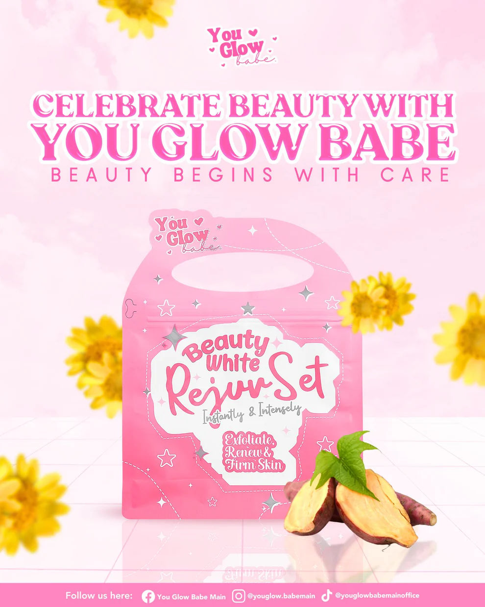 YOU GLOW BABE  BEAUTY WHITE REJUV SET