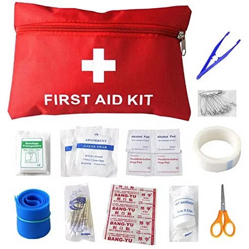 First Aid Kit for Travel and Home Emergencies Complete Emergency Kit Outdoor Car Home Medical Kit