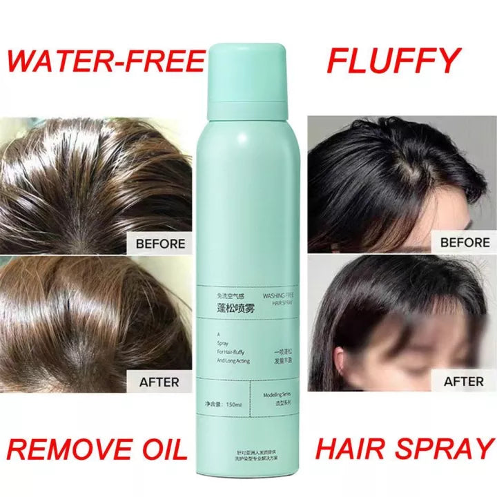 No-Wash + Oil Control Dry Shampoo