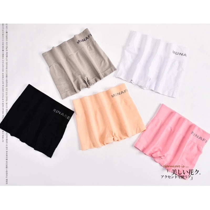 4PCS Girdle Panty Shaper Panties Women Seamless Safety Pants Body Shaping Slimming Breathable