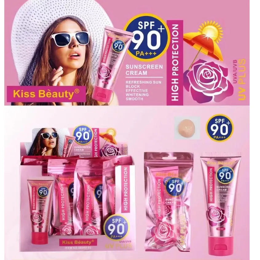 Kiss Beauty Sunscreen Cream SPF 90+