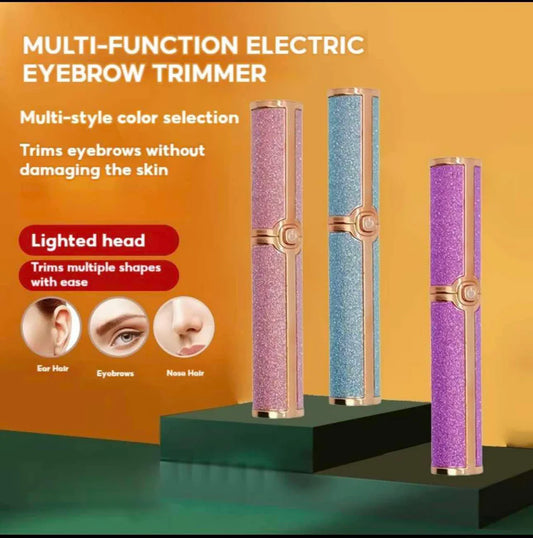 Electric Eyebrow Trimmer Pen Rechargeable Remover painless Razor Eyebrow Epilator Shaver