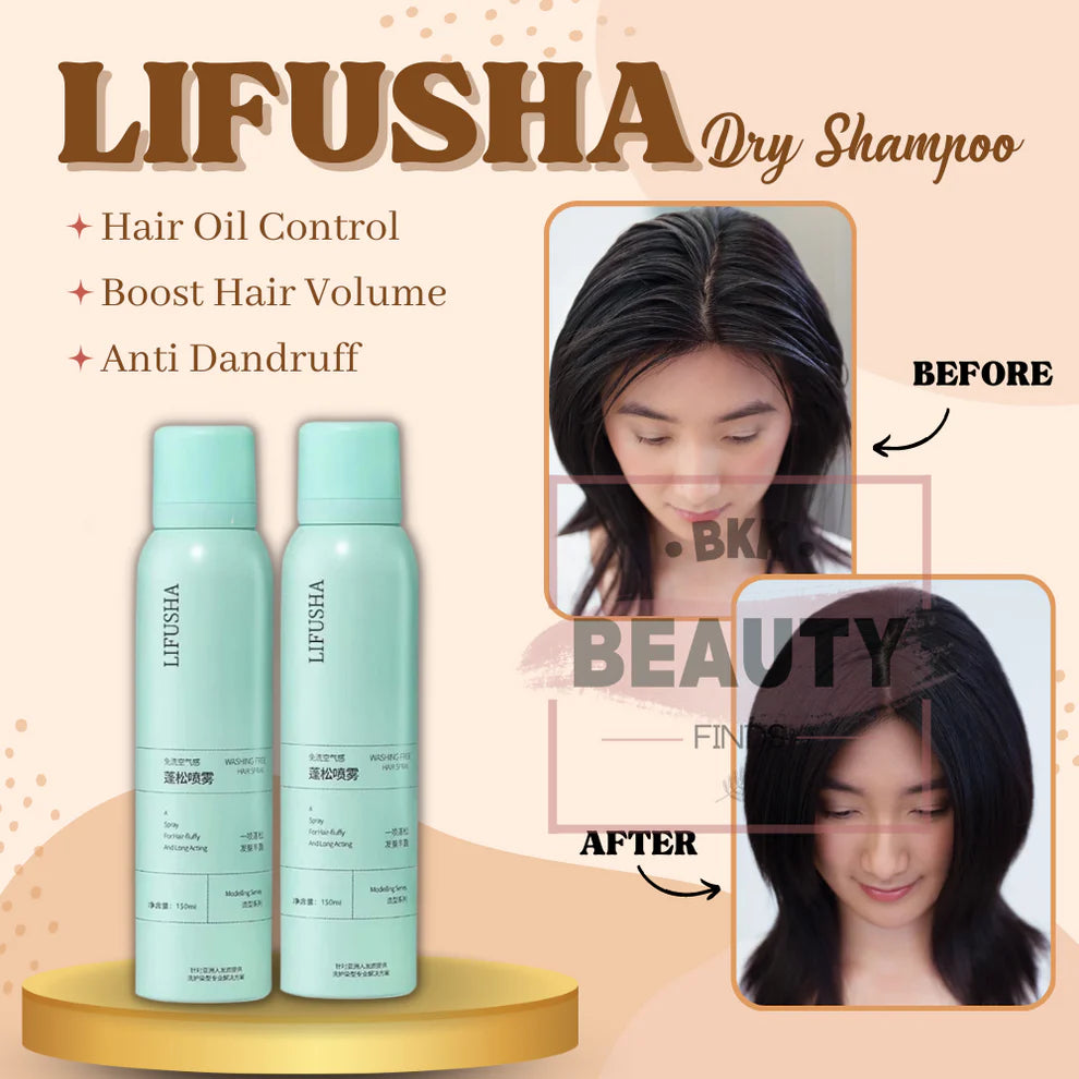 No-Wash + Oil Control Dry Shampoo