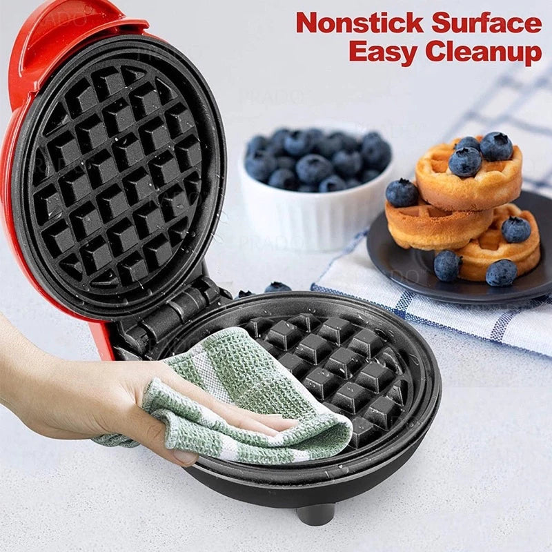 Mini Electric Waffle Maker Non-Stick Pan