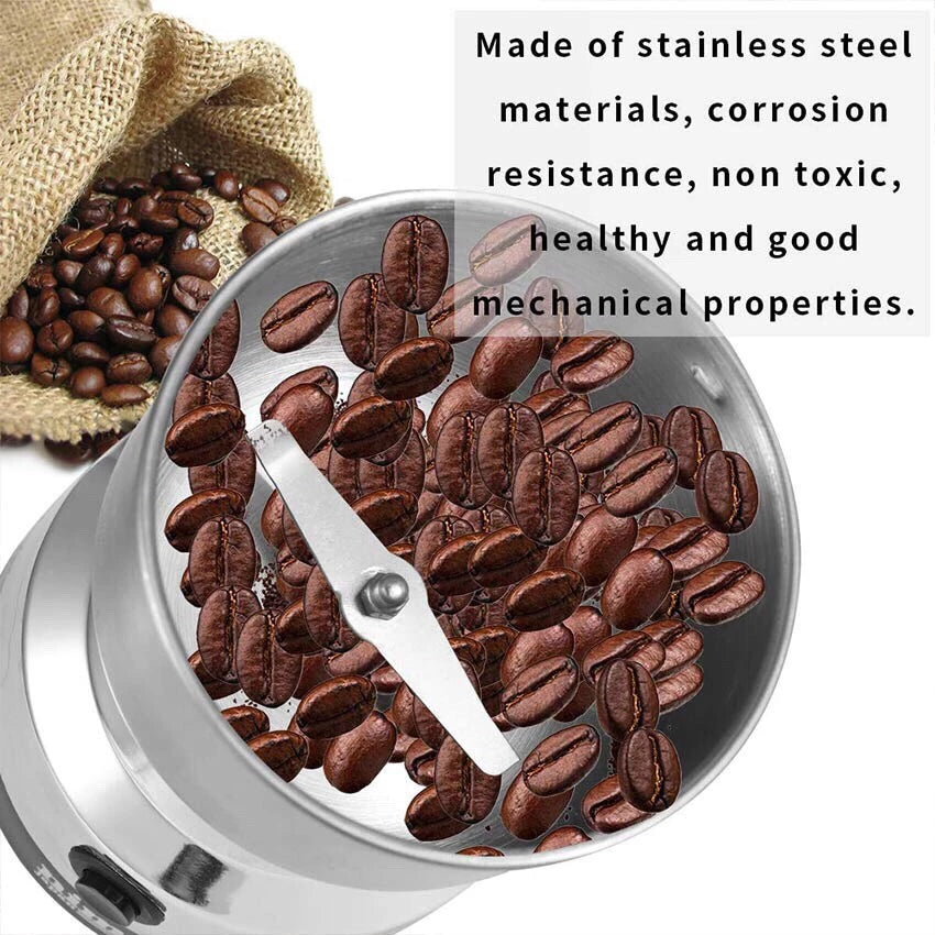 Nima Electric Coffee Bean Grinder Stainless Steel Milling Machine