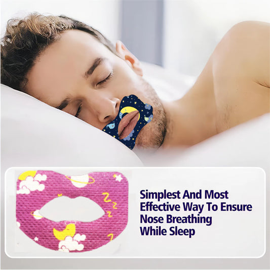 30pcs Sleep Strips Gentle Mouth Tape Nose Sleeping Less Mouth Breathing Anti-Snoring Strips