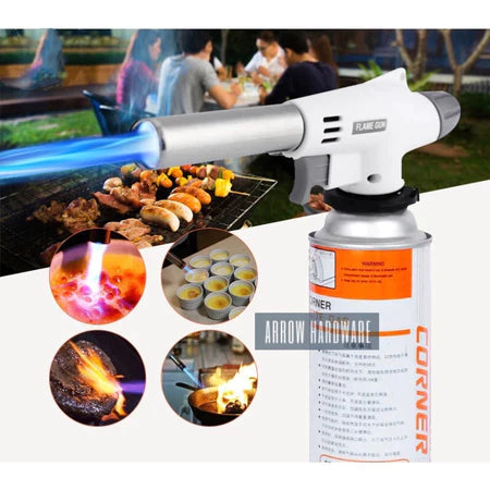 Flame Gun Gas Torch Butane Auto Ignition Jet Burner Welding Torch