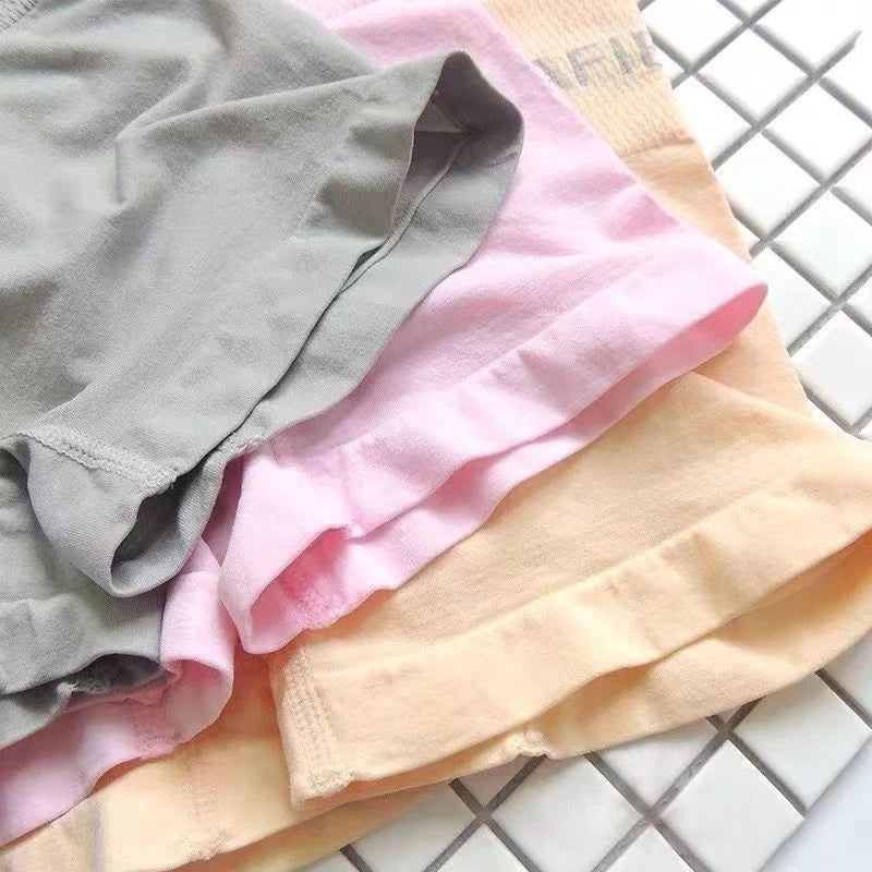 4PCS Girdle Panty Shaper Panties Women Seamless Safety Pants Body Shaping Slimming Breathable