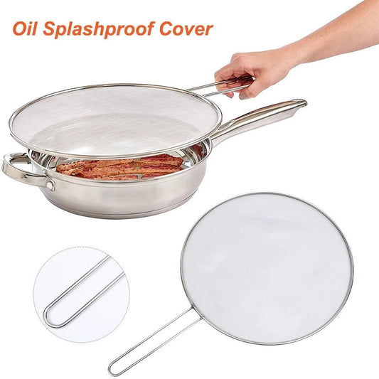 Stainless Steel Splash Shield for Cooking