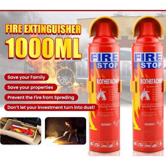 Fire Extinguisher for House/Car/Office Emergency Portable Emergency Mini Car Stop Fire Extinguisher