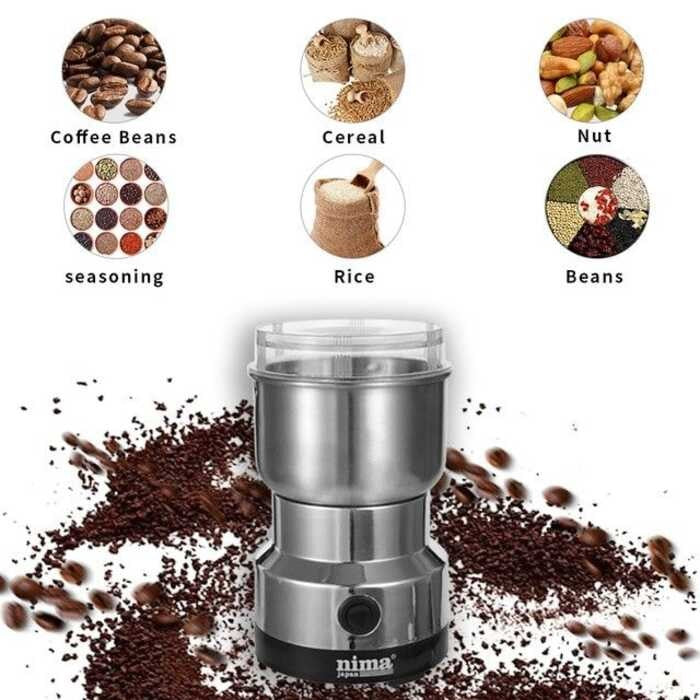 Nima Electric Coffee Bean Grinder Stainless Steel Milling Machine